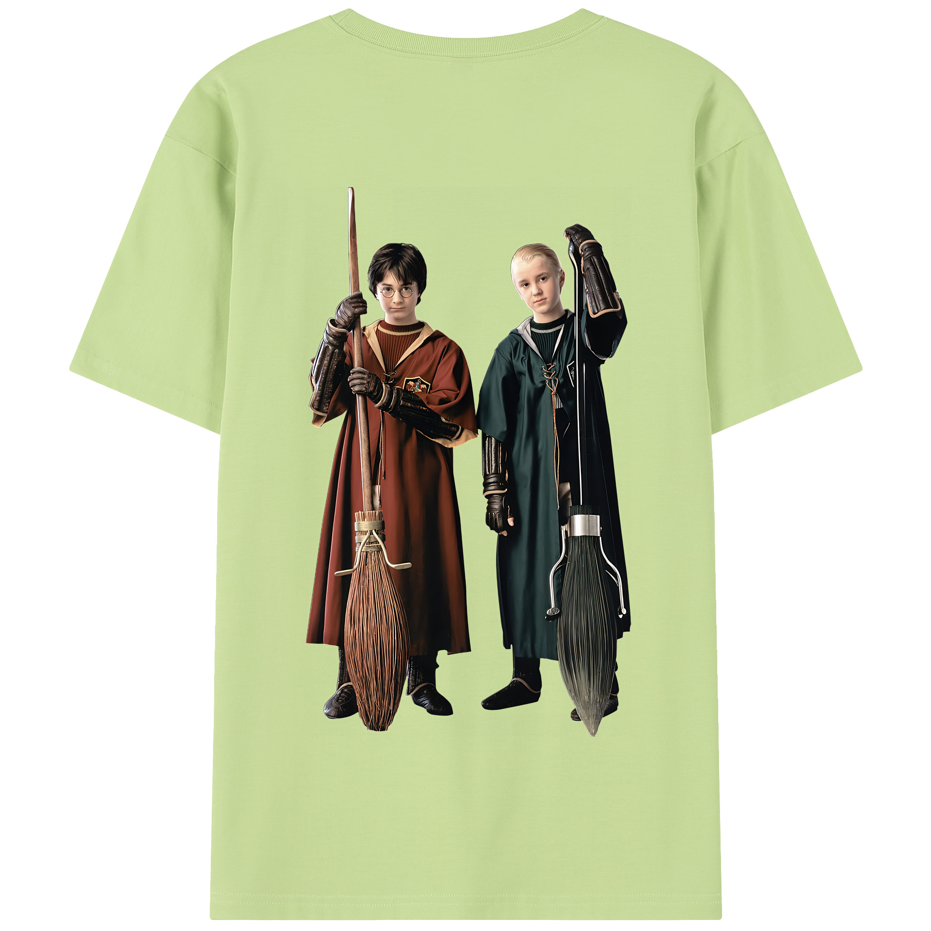 （画像用） Harry Potter ハリー・ポッターシリーズ 綿100％半袖Tシャツ（背面プリント）